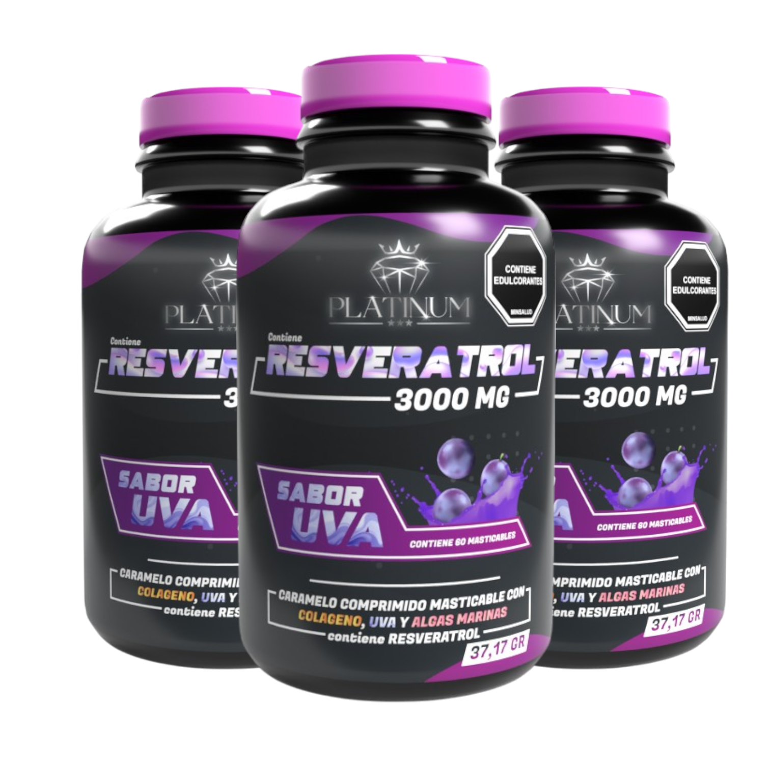 Miniatura 1 de Resveratrol Original Promo X 3 Und